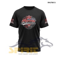 KATUN August 17, 2025, 80th Anniversary of the Indonesian Fighter, 24s Combed Cotton, Short Sleeves,