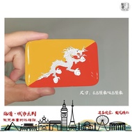 Bhutan Bhutan Refrigerator Stickers Bhutan Cloth Thimphu Refrigerator Stickers Tourist Souvenirs Bhu