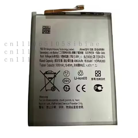 Replacement Phone Battery EB-BA245ABY For Samsung Galaxy A24 4G A245 SM-A245F/DSN SM-A245M/DS SM-A24
