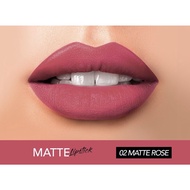 Matte Lipstick Code 02 Matte Rose. Non-Drying Matte Finish with Vit. E & Castor Oil. Brand Farmasi M