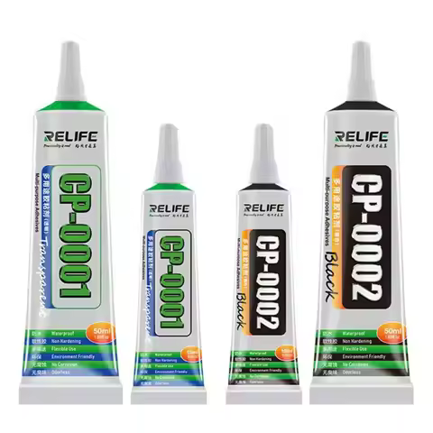 15/50ML Universal Adhesive Repair Border Glue Liquid Glue CP-0001 CP-0002 Transparent Black Quick dr