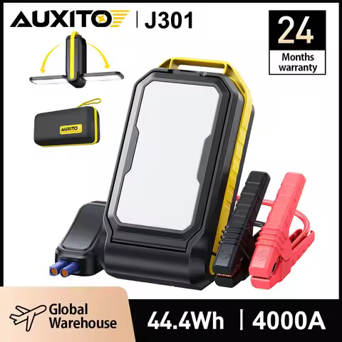 AUXITO J301 Jump Starter Car Battery Starter 4000A Portable Car Battery Booster (10.5 Gas/10L Diesel