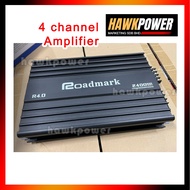[NEW DESIGN] Roadmark R4.0  4 Channel High Performance Amplifier 2400 WATTS-S
