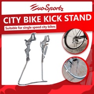 City Bike Kick Stand | Ladies Bike Silver Lift Up Stand