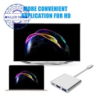 MAELOVE2 3 In 1 Type C To Hdmi Adpter Type-c Hub Fast Charging Adapter Smart Y5o4