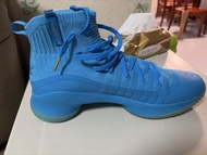 Under Armour Curry 4 藍色籃球鞋