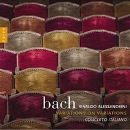巴哈: 給弦樂小合奏團的郭德堡變奏曲,帕薩卡利亞舞曲 / 里納多.阿列山德里尼 指揮 義大利協奏團 (CD)