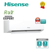 (3+7 Years Warranty) Hisense Air Conditioner Inverter 1.0HP AI10KAGS2 /1.5HP AI13KAGS2 / 2.0HP AI20K