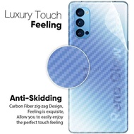 OPPO RENO 2F 2Z 2 6.6 6.4 3 4 4F 5 5F 6 7Z 7 PRO Garskin Carbon 3D Anti-Scratch Back Anti-Fungus