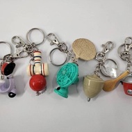**復古台味鑰匙圈－陀螺** 造型鑰匙圈