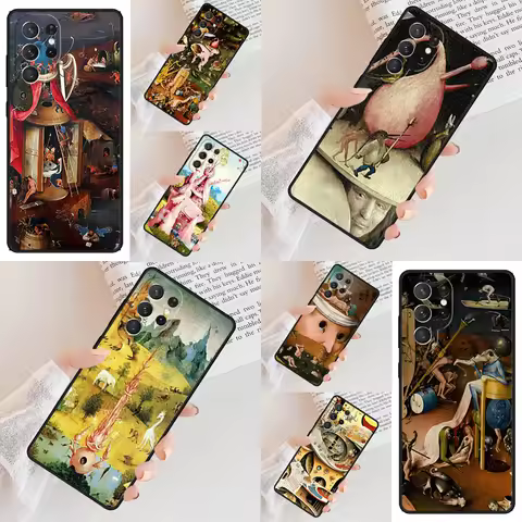 Hieronymus Bosch Art Cell Phone Case for Samsung Galaxy S26 Ultra S25 S24 S23 S22 S21 S20 Note10 Cov