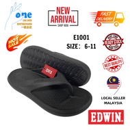 EDWIN Brand Men’s Comfort Casual Flip Flop Sandal Shoes E1001 (SIZE=UK6-11)