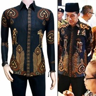 Batik Shirt For Men Gus Azmi Syubbanul Muslimin Fine Cotton Batik Hadroh Azzahir