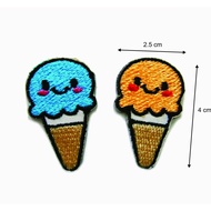 Iron Patch Ice Cream Emblem