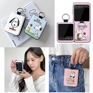 PEANUTS SNOOPY GALAXY {Z FLIP6/Z FLIP5/Z FLIP4/Z FLIP3}Phone Case Hand ring Card Holder