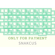 {Below 1 kg} Snackus Purchases AREA 付款区 (10 sen, 20 sen, 50 sen)