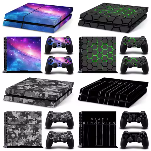 Skin Wrap for PS4 Protective Vinyl Decal Console Sticker for Playstation 4 Game Device Accessories C