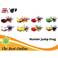 Hunter Jump Frog EXP Ready Stock Fishing Lure Snakehead Fishing Wood Lure