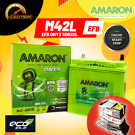 [Offer] M42 M42L M42R Amaron EFB ONYX 60B20L 60B20R Car Battery Bateri Kereta | Myvi Advance Bezza A