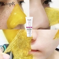RtopR New Gold Remove Blackhead Face Mask Pore Peeling Acne Nose Deep Cleansing Face Mask Whitening Hydrating Golden Mud