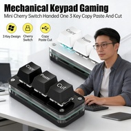 Cut and Keypad Cherry Gaming Keyboard 3-Key Mechanical Mini One Handed Paste