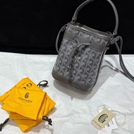 Goyard Petite Flot 牛皮水桶包 灰 mini 25編碼