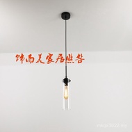 2023 Cafe Glass Lamp Restaurant Personality Creative American Chandelier Industrial Style Bar New St