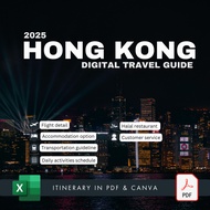 🔥 TJourney PROMO Travel Itinerary and Template to Hongkong Full List Activity Details