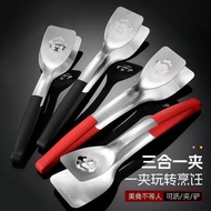 ** Niu * 304 Thickened Stainless Steel Kitchen Multifunctional Frying Spatula Steak Barbecue Bread C