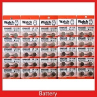 MAXELL BATTERY BUTTON BATTERY AG13 SR LR 44 LR44 L1154F WHOLESALE WATCH