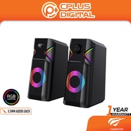 GAMENOTE SK201 RGB Light 2.0 Stereo Electronic Sports Speaker (3.5mm Audio Input + USB Power)