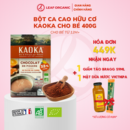 Bột Cacao Hữu Cơ Kaoka 400G - Leaf Organic HCM