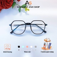 Fashionable lightweight hexagonal eyeglass frames for men and women 2053A1A