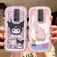 Casing Oppo A5 2020 Case Oppo A9 2020 Casing Edge of Waves Cute Phone Couple Casing Soft Phone Case