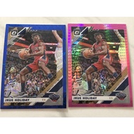 [LOT 2 MINT] JRUE HOLIDAY 2019 OPTIC BLUE VELOCITY HYPER PINK NBA Cards BUCKS PELICANS INVEST