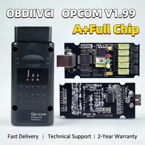 OBDIIVCI OPCOM 1.99/1.59 OBD2 Firmware CAN-BUS Code Reader V1.99 For O-p--e-l OP COM OP-COM Diagnost
