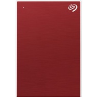 Seagate 2TB ONE TOUCH PORTABLE W RESCUE - RED