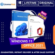 Windows 10/11 Pro + Office 365 + Visio Pro + Project Pro | Auto Hantar | Lifetime