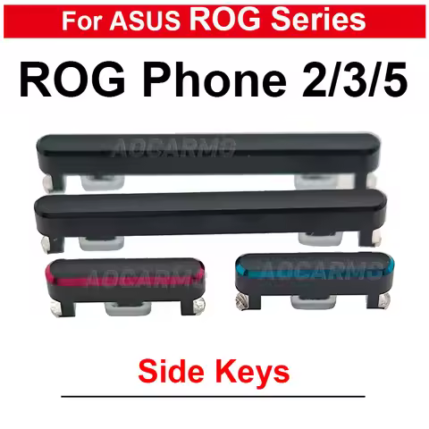 Power On OFF Volume Buttons For ASUS Rog5 ROG Phone 2 3 5 ROG2 Rog3 Side Keys Replacement Part ZS660