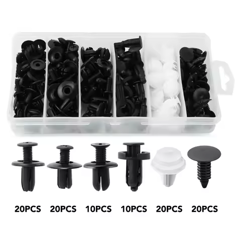6 Size 100pcs Auto Fastener Clip for geely atlas emgrand x7 ec7 for citroen c4 c3 c5 berlingo c4 pic