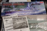 倉底貨-Academy-爱德美-14103-1/350-German-Kriegsmarine - Pocket Battleship- Admiral Graf Spee-M-300