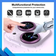 TEMPERED GLASS CAMERA LENS PROTECTOR / Ring METAL CAMERA LENS PROTECTOR FOR iphone 13MINI/13/13PRO/1