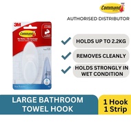 3M Command Bathroom Towel Hooks -  BATH17-ES