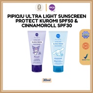 QEILA - PIPIQIU Think Beauty Ultra Light Sunscreen Moisturizer 30 ML | Kuromi & Cinnamoral | SPF 30&
