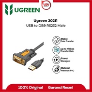 UGREEN 20211 USB to RS232 Male COM Series PDA 9 DB9 Cable