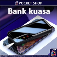 Bank kuasa cermin paparan digital output dwi 50000mAh power bank mudah alih Power bank Fast charging