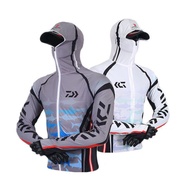 Quick-drying Fishing UV Jacket Protection outdoor sun protection clothing for men, ice silk breathab