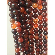 Carnelian black red Agate Bracelet Necklace Material 14mm Natural Agate Original Health Online Shop