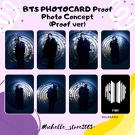 Bts PHOTOCARD Proof Photo Concept(Proof ver)