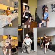 Off-Shoulder T-Shirt 08 SHEENY